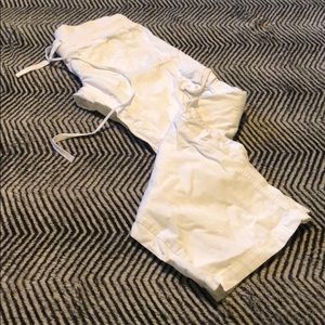 Be bop white cargo pants